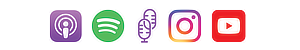 Podcast logos